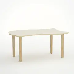 Wave Table Verso H 46 Cm - Size 1 - Magnolia For Nurseries - CAM Compliant