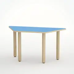 Kindergarten Table Trapezoid Shape Size 3 Wisteria