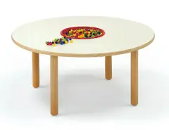 Round Handling Table Cm. 120 Measure 2 For Preschools - CAM Compliant