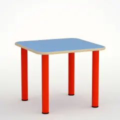 Square Top Kindergarten Table Size 2 Blue Horizon