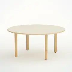 Circular Wave Table Measure 3 Magnolia For Primary School - CAM Compliant