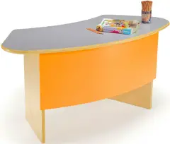 Wave School Chair with Curved Bulkhead and Wisteria Top