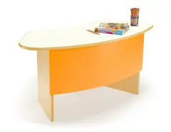 Wave School Chair with Curved Bulkhead and Magnolia Floor