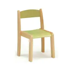 Children's Chair Nursery and Kindergarten Susy Seat cm. 31 Green