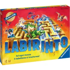 Magic Labyrinth, Board Game for 2-4 Players