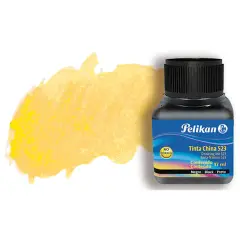 Inchiostro di China Pelikan – Giallo 10 ml per Calligrafia e Disegno Artistico