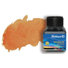Inchiostro di China Pelikan – Terra di Siena 10 ml per Calligrafia e Disegno Artistico