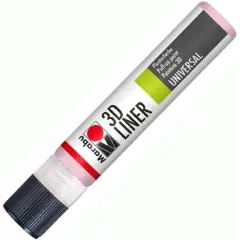 3D Embossing Marker Liner Three-Dimensional ml. 25 Red