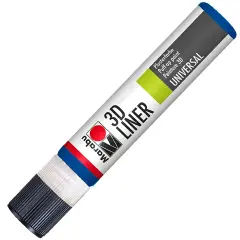 3D Relief Liner Three-Dimensional Marker ml. 25 Medium Blue