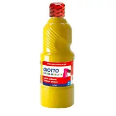 Giotto Ready Tempera Extra Quality - Giallo Oro - Bottle 500 ml