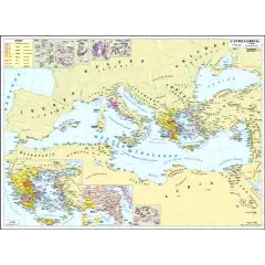 HISTORICAL MAP ANCIENT GREECE