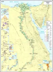 HISTORICAL MAP ANCIENT EGYPT