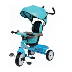 Hummingbird Adjustable Tricycle - Front Mom/Front Road - Light Blue