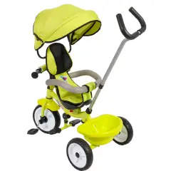 Hummingbird Adjustable Tricycle - Front Mom/Front Road - Green
