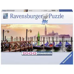 Puzzle 1000 Pieces Gondolas in Venice