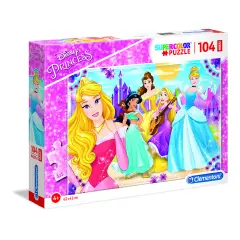 Puzzle 104 Pieces Maxi Princess