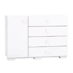 BUBBLE DRESSER MATT WHITE D254G-M7700