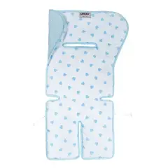 Double Face Mattress for Carrycot and Stroller Heavenly Hearts