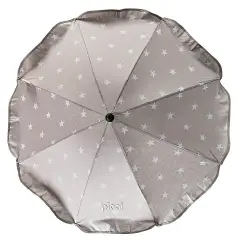 Universal Umbrella with Sand Stars Embroidery