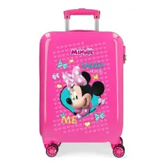 Minnie Happy Trolley ABS 55cm 4 Ruote Bagaglio a Mano