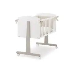 BABY CRIB NINNA DOVE GREY