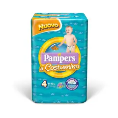 Pampers Costumino Diapers - Size 4-5 - 8-15 Kg - 11 Pieces