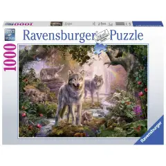 Puzzle 1000 Pieces Wolves in Summer