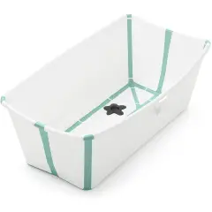 Stokke Flexi Bath Vaschetta Bianco Acqua con Tappo Termosensibile