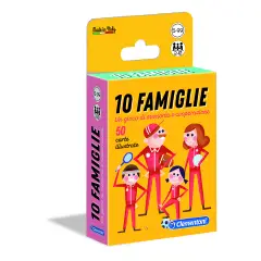 Sapientino 10 Families | Educational Memory Game Cards