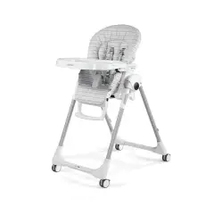 Follow Me Linear Grey Baby High Chair