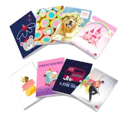 Maxi Notebook Assortment Baby Girl 80 Gr Rig. 10 mm
