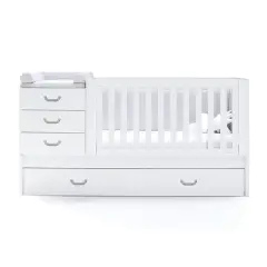 KONVER SERO JOY CONVERTIBLE BED WITH 2ND BED WHITE GRAY K559N-M7778