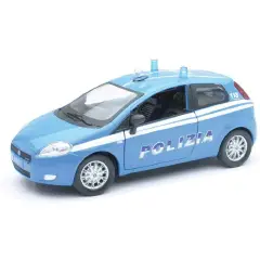Car 1:24 Fiat Grande Punto Police