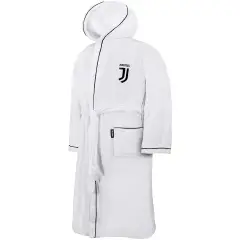 Microsponge Bathrobe 100% Cotton Juventus Logo 12-14 Years