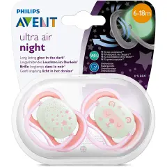 Ultra Air Soothers 6-18 M Night Girl Pieces 2