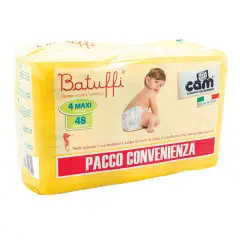 BATUFFI DIAPERS 4TH 8-18 KG TRI-PACK