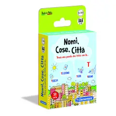 Game Cards Names, Things, Cities - Fun and Mental Speed for the Whole Family
