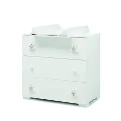 Erbesi Dresser Tato white dove gray