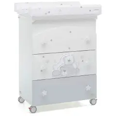 Dolcestella Bath Changing Table White