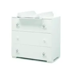 Comò Tato Bianco Grigio - Erbesi