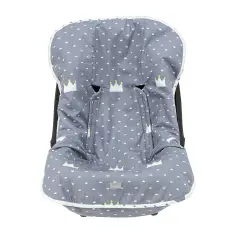 Nuvita Blue Bed Cover With Crown
