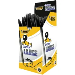 Bic Cristal Large 1.6 mm pen. Black