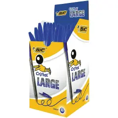 Bic Cristal Large Blue Pen