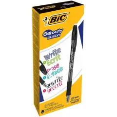Bic Gel-Ocity Illusion Black Pen