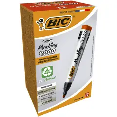 Bic Marking 2000 Marker - Round Tip - Red - ECOlutions