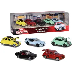 Majo Giftpack Vintage Cars – Set da 5 Auto d’Epoca Majorette