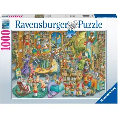 Puzzle 1000 Pieces Midnight in the Library