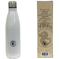 Borraccia Termica in Acciaio MYPIKY 500 ml – Bianco