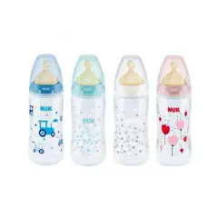 NUK BABY BOTTLE TEMPERATURE CONTROL 300 ML LATEX 6-18M