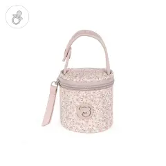 Flower Mellow Pink Pasito & Pasito pacifier holder